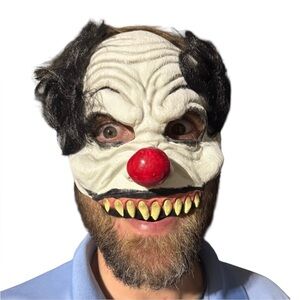 New adult latex scary face mask Halloween